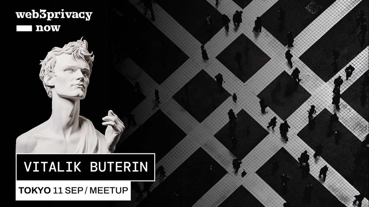 Vitalik Buterin Q&A Session | Web3Privacy Now - Tokyo Meetup 2025