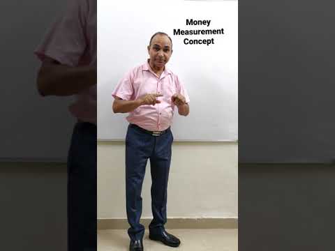 Money Measurement Concept