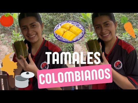 Tamales colombianos hechos en Labateca Norte de Santander 😋🤤🇨🇴