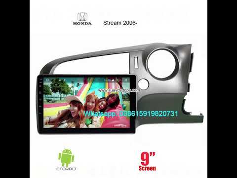 Thumbnail for Honda Stream Car radio android GPS Auto Multimedia Manufacturer by Honda Stream
