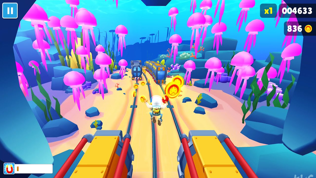 Subway Surfers Underwater gameplay tutorial