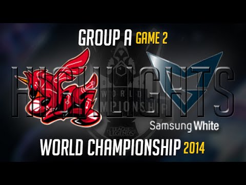 AHQ vs Samsung White Worlds Highlights Game 2 | LoL S4 World Championship 2014 Group B D3G3