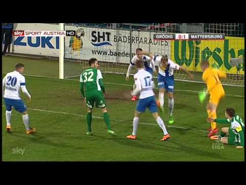 tipico Bundesliga, 27. Runde: SV Grödig - SV Mattersburg 0:1 (Video-Highlights)