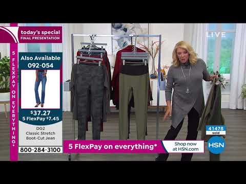 DG2 by Diane Gilman Slim and Sleek Coated Knit Legging  ...