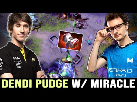 Dendi picked PUDGE when he met Miracle — EZ MMR