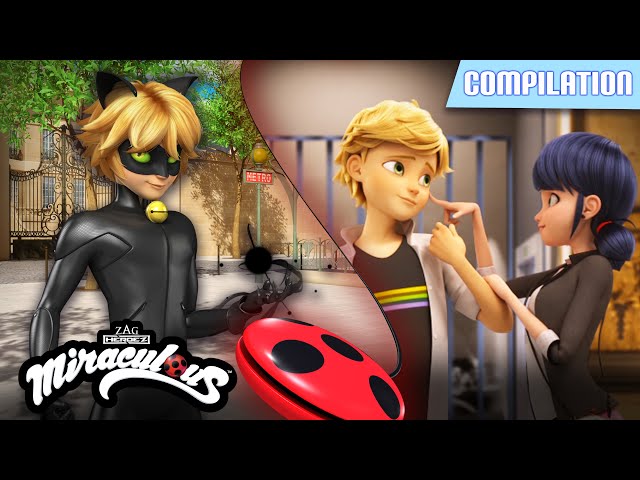 MIRACULOUS | 🐞 Compilation 🐾 FULL EPISODES ▶️ [The Puppeteer 2 - Felix] Season 3 SDDEFAULT Thumbnail