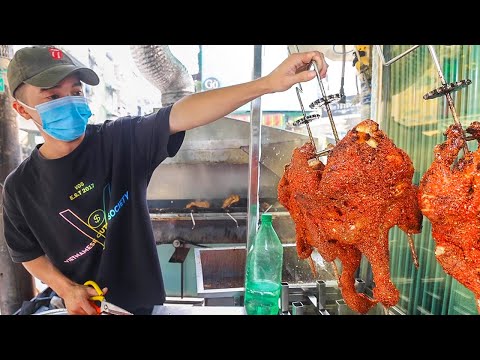 Vietnam's SPICY Grilled Chicken!!! How Hot is it? With @phucmapvlog Vietnamese Food