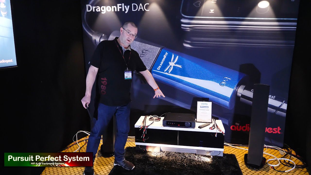 Audioquest Demo their Speaker Cables and Niagara 1200 GoldenEar REGA @ Bristol HiFi Show 2020