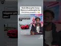 Nicki Minaj gifts Funny Marco the red Lamborghini truck he asked for during their interview