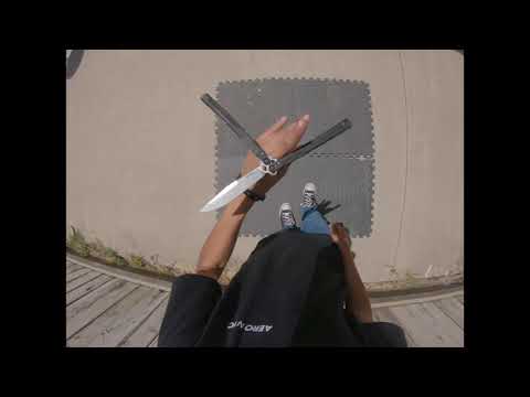 Kershaw Lucha Balisong Flipping