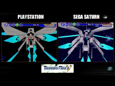 Dual Play: THUNDER FORCE V (Sony PlayStation + Sega Saturn longplay)