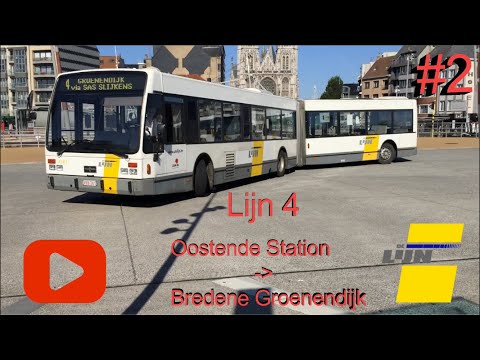 Lijn 4 Oostende Station - Bredene Groenendijk '20 #2