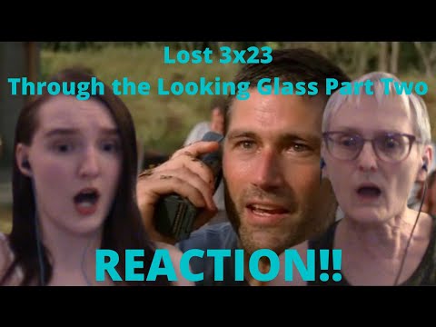 Lost Season 3 Episode 23 "Through the Looking Glass (Part Two)" REACTION!!