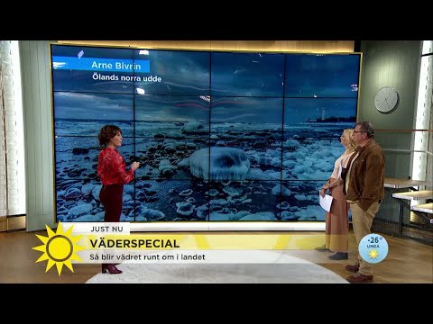 Meteorologen: "Massor av varningar" - Nyhetsmorgon (TV4)