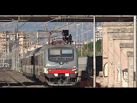 TRENI IN TRANSITO IN SICILIA: 2x Treno IC-ICN, Storico del Milite Ignoto, 9x Regionali TRENITALIA..