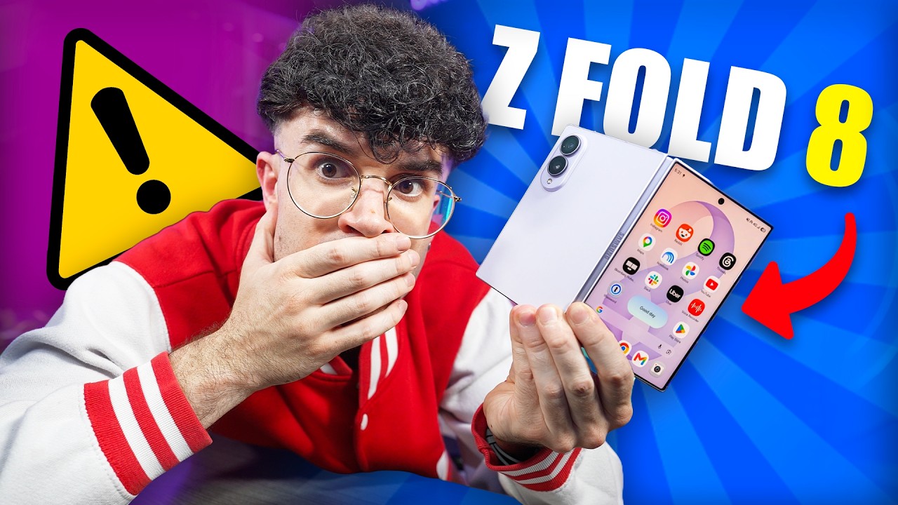 MANIACO PROVA IL GALAXY Z FOLD 8 COME SMARTPHONE PRINCIPALE: TOP O FLOP? 🤨
