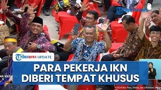 Para Pekerja IKN Ikut Hadiri Upacara HUT ke-79 RI, Diberikan Tempat Khusus dan Pakai Batik