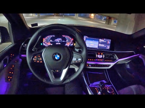 2020 BMW X5 xDrive40i - Ambient Lighting & POV Night Drive