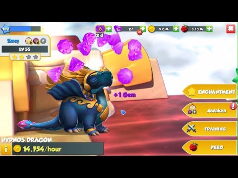 Upgrade Level 55 -56 Hypnos Dragon - Gameplay - Dragon Mania Legends - part 793 HD