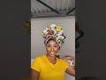 Ankara Gele 😱🤯 #headwraptutorial #headwraphack #headwrapstyle #ankaraprint
