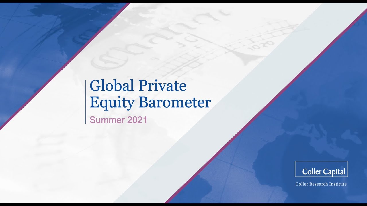 Coller Capital Global Private Equity Barometer Coller Capital