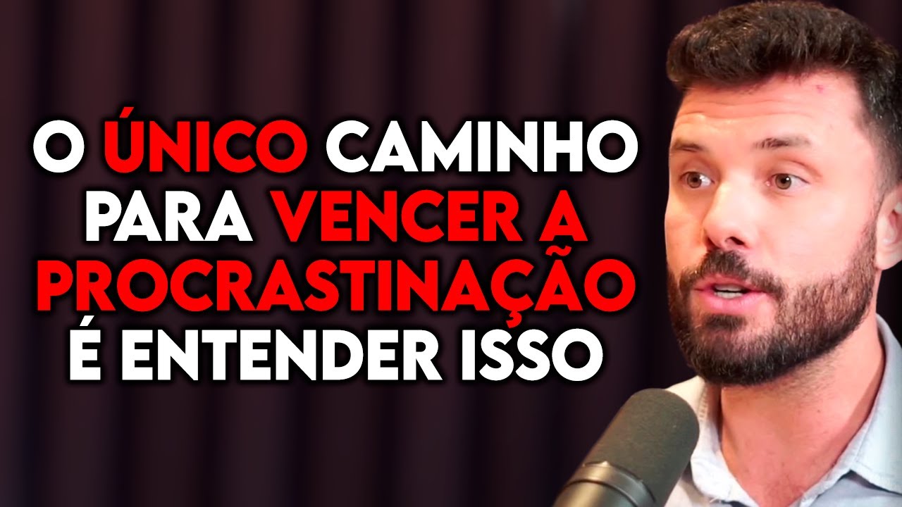 NEUROCIENTISTA: É ASSIM QUE SEU CÉREBRO FAZ VOCÊ PROCRASTINAR | Lutz Podcast