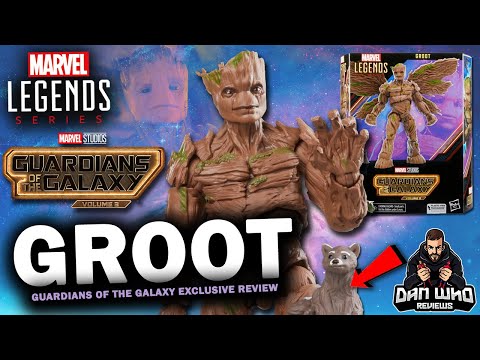 Marvel Legends Deluxe Groot Guardians of the Galaxy Vol. 3 MCU Review