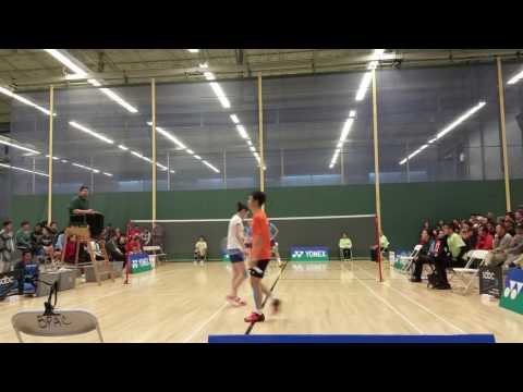 2017 Dave Freeman - XD A Finals - Yoo & Hong vs Liuzhou & Xu