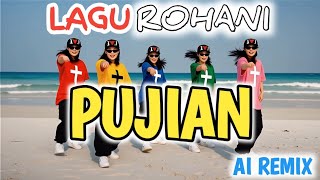 Download lagu LAGU❤ ROHANI PUJIAN Terbaru💃 Versi AI Remix👍 mp3
