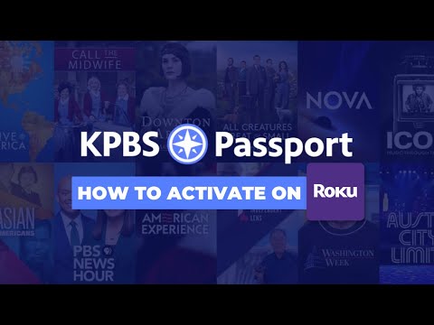 How to activate KPBS Passport on Roku TV