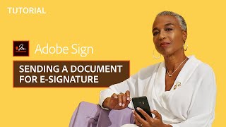 Adobe Sign – How to send a document for e-signature