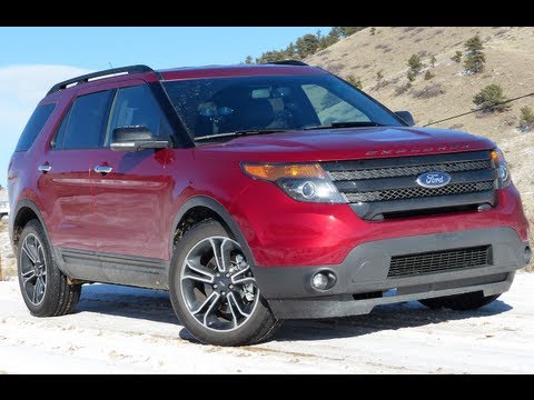 2013 Ford Explorer Sport 0-60 MPH Mile High Drive and Review
