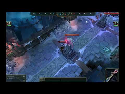 1v1, ARAM,  Tryndamere vs Tryndamere - Master level - exhaust/ignite cheese - game 1