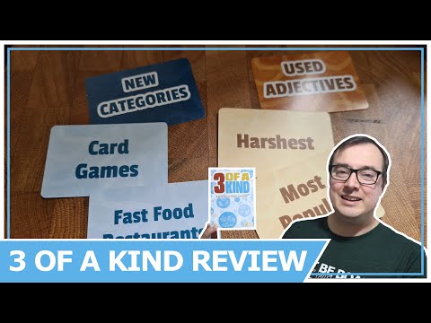 3 Of A Kind Review - New Party Game