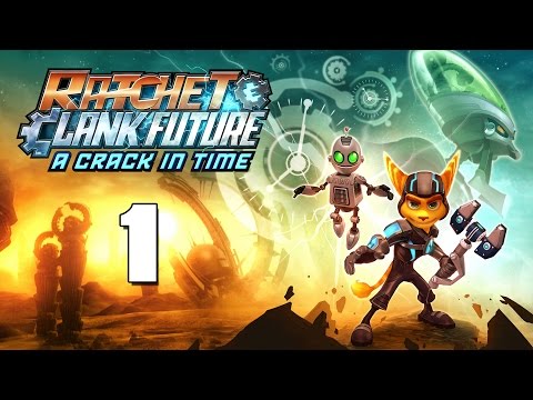 Lets Play Ratchet & Clank: A Crack In Time Deutsch #01 German Walkthrough Gameplay