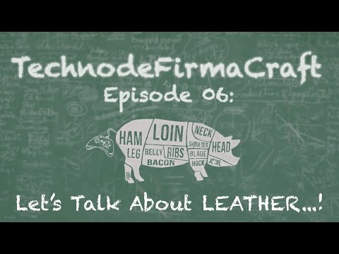 ~ Technode TerraFirmaCraft: Build to Survive - Ep06 - Let's Talk About Leather...