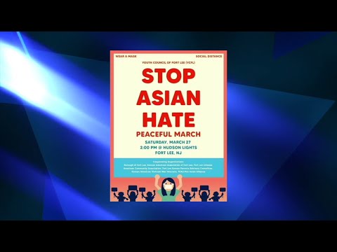 NJ Fort Lee Stop Asian Hate March