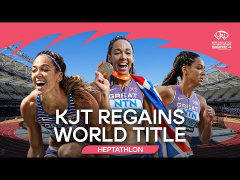 Johnson-Thompson wins another heptathlon 🥇 | World Athletics Championships Budapest 23