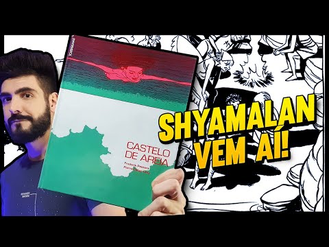 CASTELO DE AREIA - A GRAPHIC NOVEL base para o filme OLD ("TEMPO") do Shyamalan