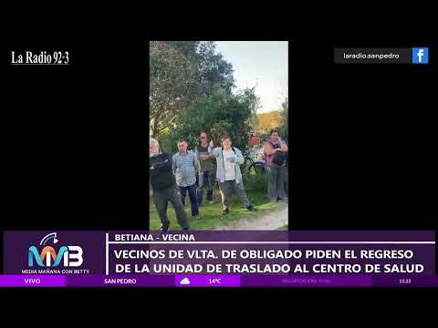 Piden el regreso de la unidad de traslado al centro de salud de Vuelta de Obligado