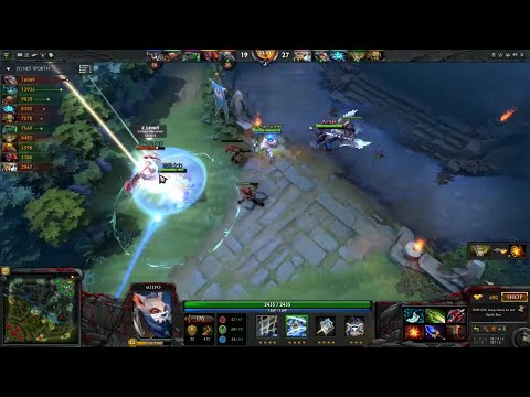 Abed [Meepo] Carry 2 Ethereal Blade 28 Kills 1k GPM Best Ranked Gameplay - Dota 2