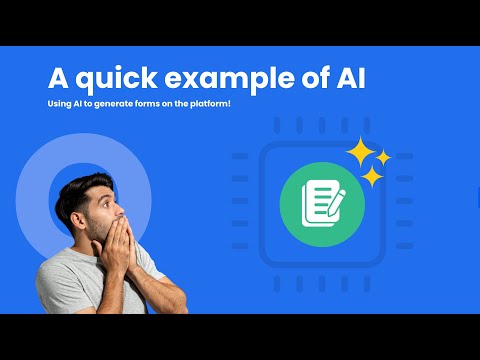 AI sneak peak - form building