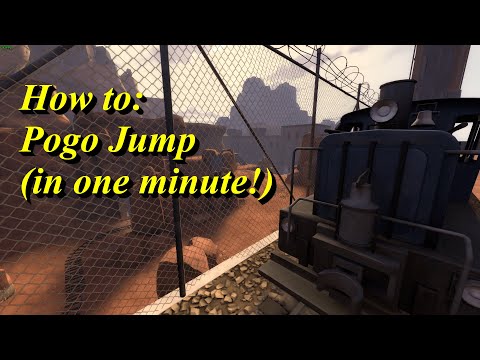 [TF2] How To: Pogo Rocket Jump in under 60 Seconds!