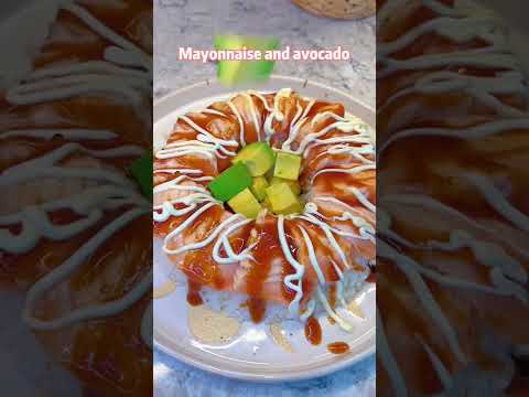 Salmon Rice Bowl 🍣 Fancy restaurant style dinner, ready in 10 minutes 🔥