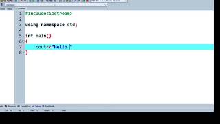 Download the video "C++ Program to Print "Hello World"|How to Print "Hello World" in c++? | Code Leo"