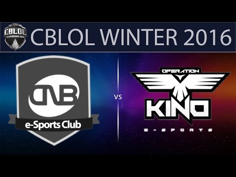 [LoL VODs] CNB vs KINO Game 2 | CBLOL Winter 2016 (28.05.2016) - CNB e-Sports vs Operation Kino