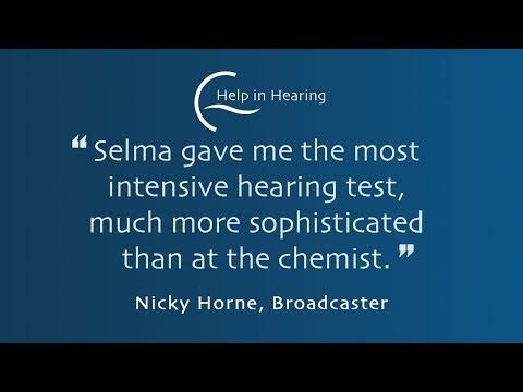DJ & Broadcaster Nicky Horne talks about Help in Hearing and his Oticon hearing "enhancers"