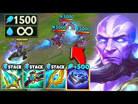 THIS INFINITELY SCALING RYZE BUILD IS 100% BROKEN! (1500+ AP, 10,000+ MANA)