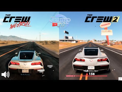 The Crew vs The Crew 2 - Route 66 comparison - PS4