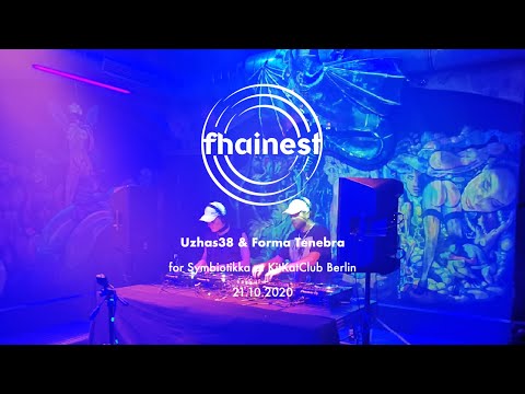 Uzhas38 & Forma Tenebra for Symbiotikka @ KitKatClub [Livestream 21.10.2020]